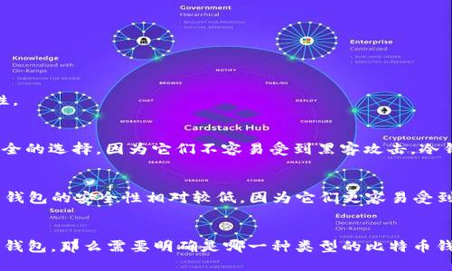 比特币钱包有多种类型，其中包括冷钱包和热钱包。冷钱包和热钱包的区别在于它们的连接性和安全性。

### 冷钱包
冷钱包（Cold Wallet）是一种未连接互联网的钱包，通常用于长期存储比特币。它们通常被认为是最安全的选择，因为它们不容易受到黑客攻击。冷钱包的形式可以是硬件钱包、纸钱包，甚至是某些类型的存储设备（例如USB驱动器）和安全的离线设备。

### 热钱包
热钱包（Hot Wallet）则是与互联网连接的钱包，常用于日常交易和快速转账，便于用户随时使用。这类钱包的安全性相对较低，因为它们更容易受到在线攻击。例如，桌面钱包、移动钱包和在线钱包均属于热钱包。

### 结论
所以，