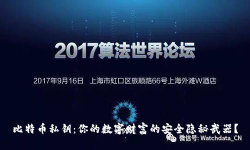 比特币私钥：你的数字财富的安全隐秘武器？