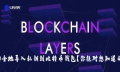 如何安全地导入私钥到比
