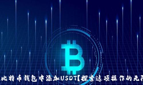 如何在比特币钱包中添加USDT?探索这项操作的无限可能!