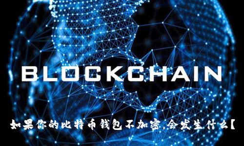 如果你的比特币钱包不加密，会发生什么？