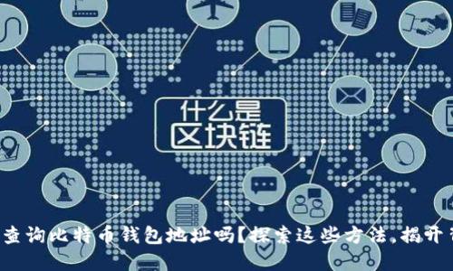 你知道如何查询比特币钱包地址吗？探索这些方法，揭开背后的秘密！